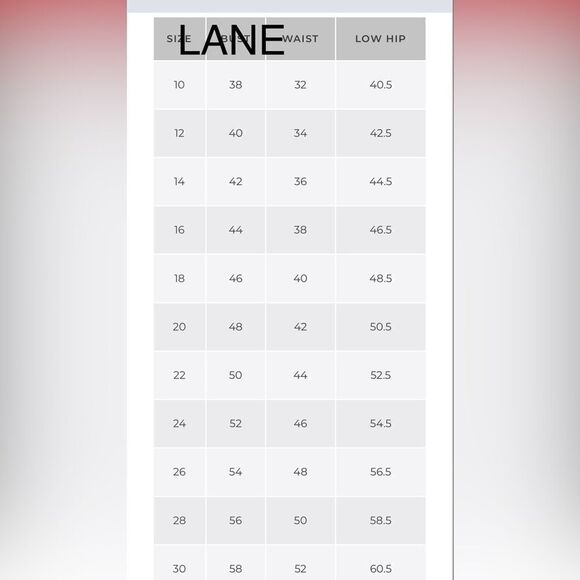 LANE BRYANT Womens Polyester Long Sleeve Blouse Geometric Black White Size 26/28 - Picture 5 of 5